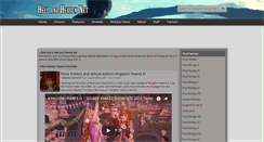 Desktop Screenshot of hellandheavennet.com